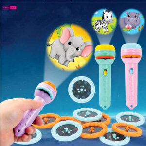 Projector Toy Flashlight Story Book