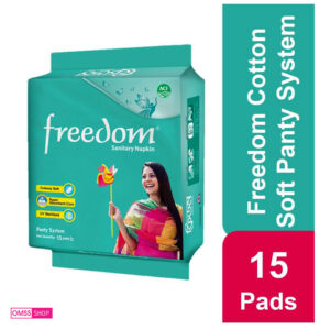 (50% OFF) Freedom Sanitary Napkin Panty System - 15 pads