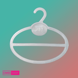 Local Hijab Hanger White 60 One Dozen