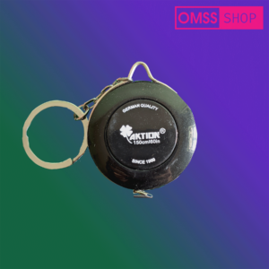Action German Quality China Inch Tape Key Ring Small Black