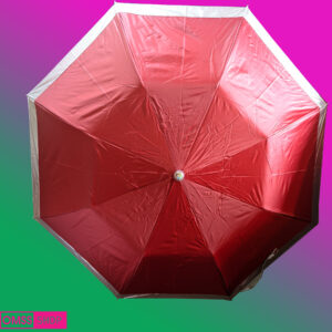 Sankar Chata Stick 8 Single Color Red Umbrella