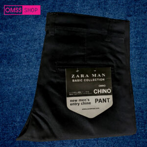 Fancy Gavardin Dotted Cotton Zara Man Pant Black