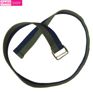 Free Size Men's Canvas Fabric Cloth Belts Blue Olive