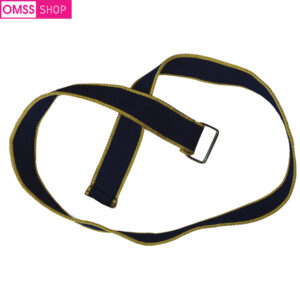 Free Size Men's Canvas Fabric Cloth Belts Black Color