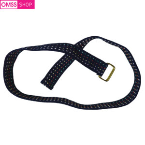 Free Size Men's Canvas Fabric Cloth Belts Black Color