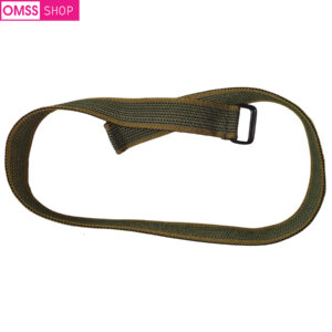 Free Size Men's Canvas Fabric Cloth Belts Olive Color