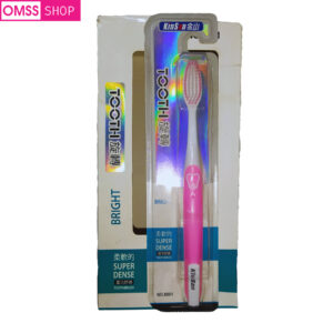 Kinsan Super Soft Microfiber Premium Tooth Brush Pink